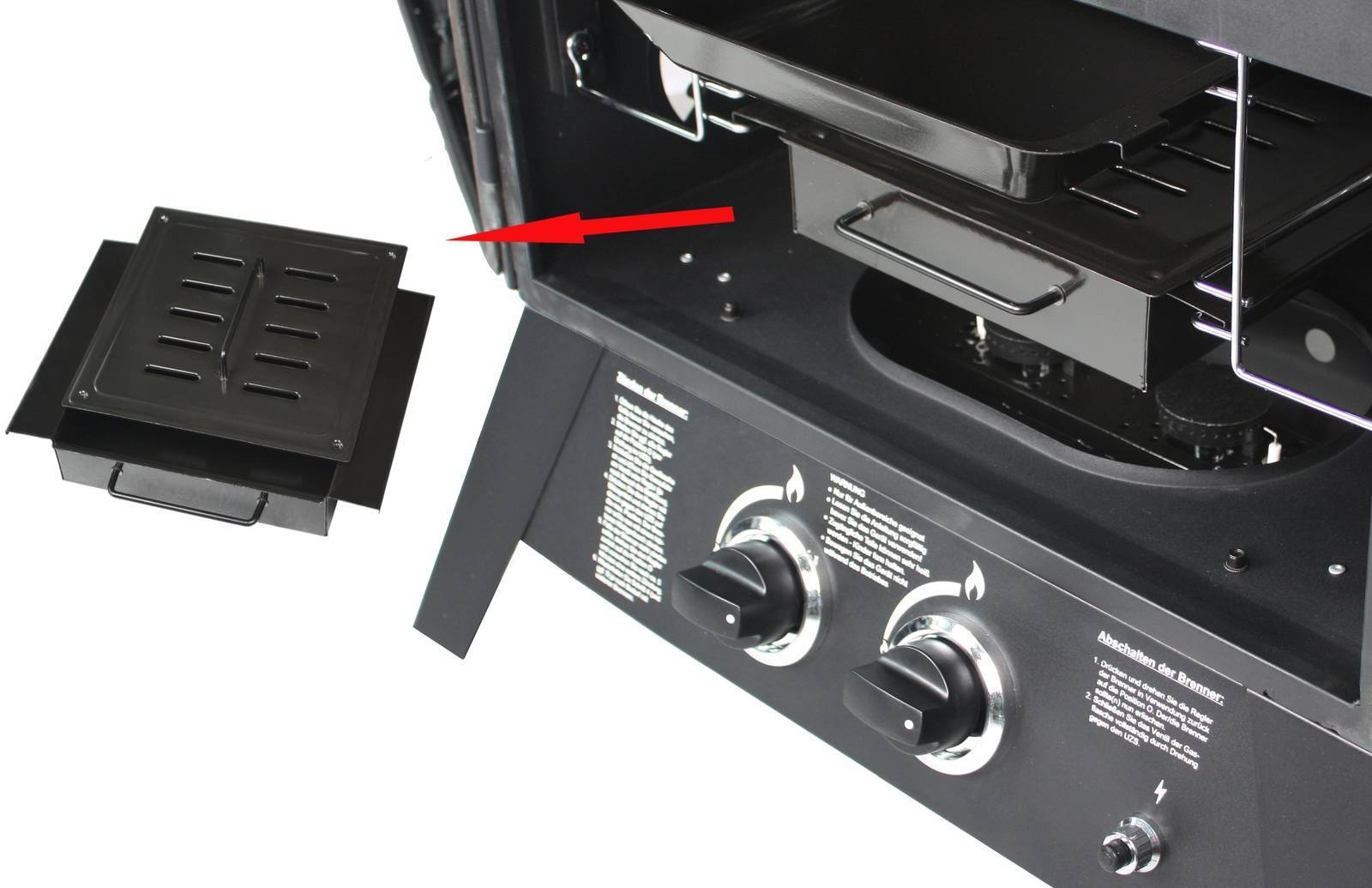 El Fuego Gasgrill / Smoker » Portland XXL « 2x 2.93 kW - AY3171