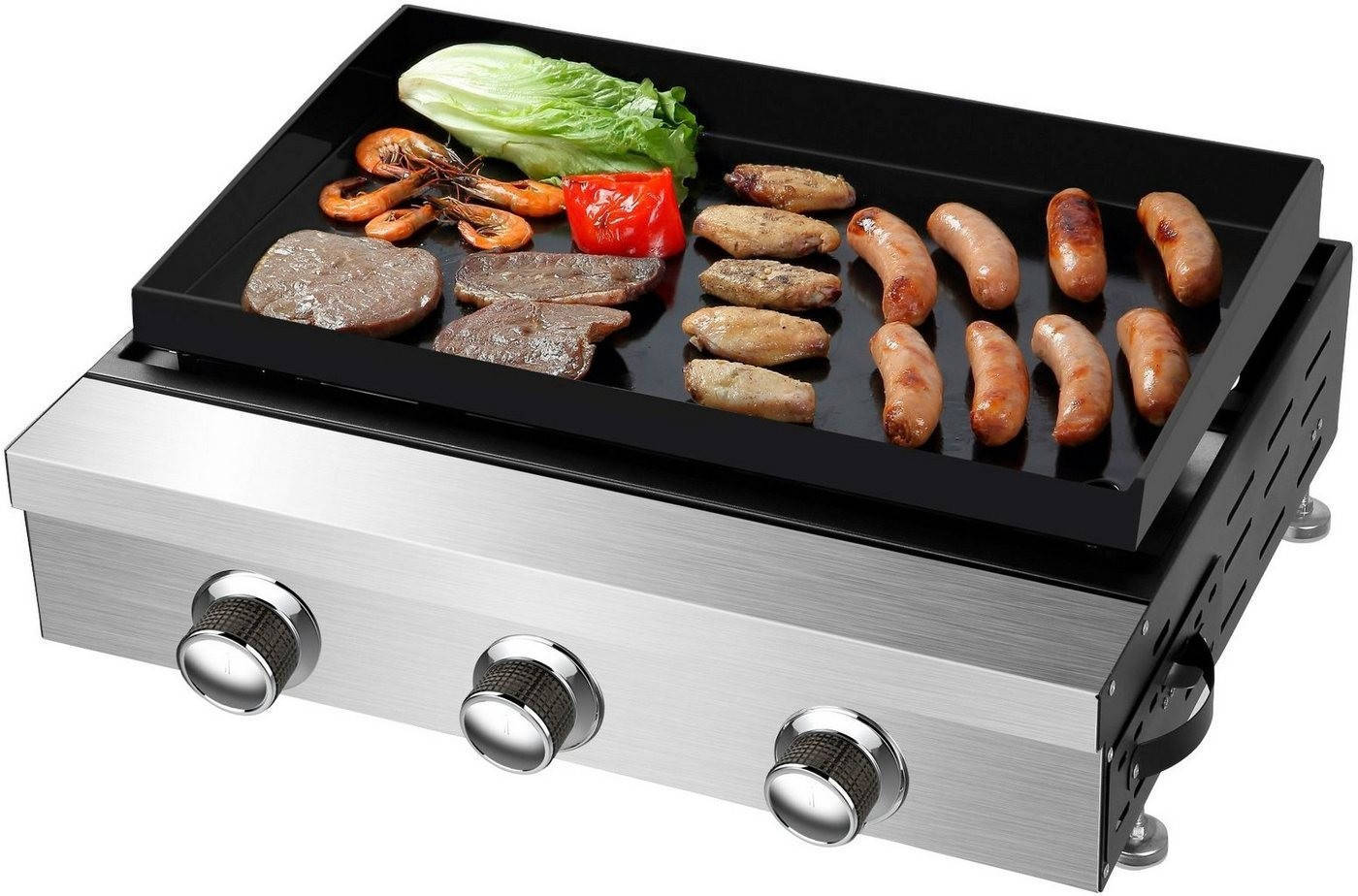 El Fuego Plancha Gasgrill » Fargo III « für mediterranes Grill-Flair