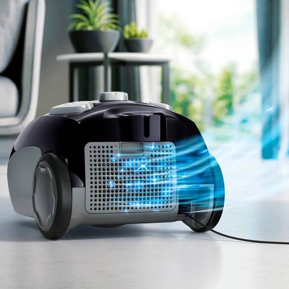 AEG Staubsauger » VX4-1-EB « 750 W, Schwarz, 3 L Behältervolumen