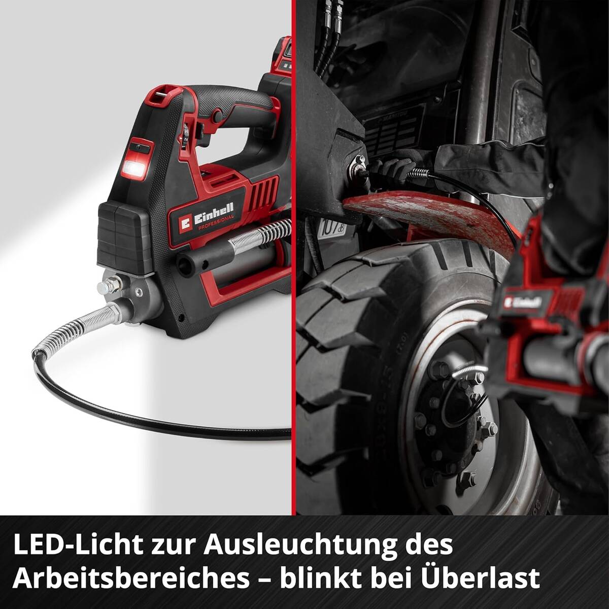 Einhell Akku-Fettpresse » TP-GR 18/690 Li-Solo « Multifill-System, 18V
