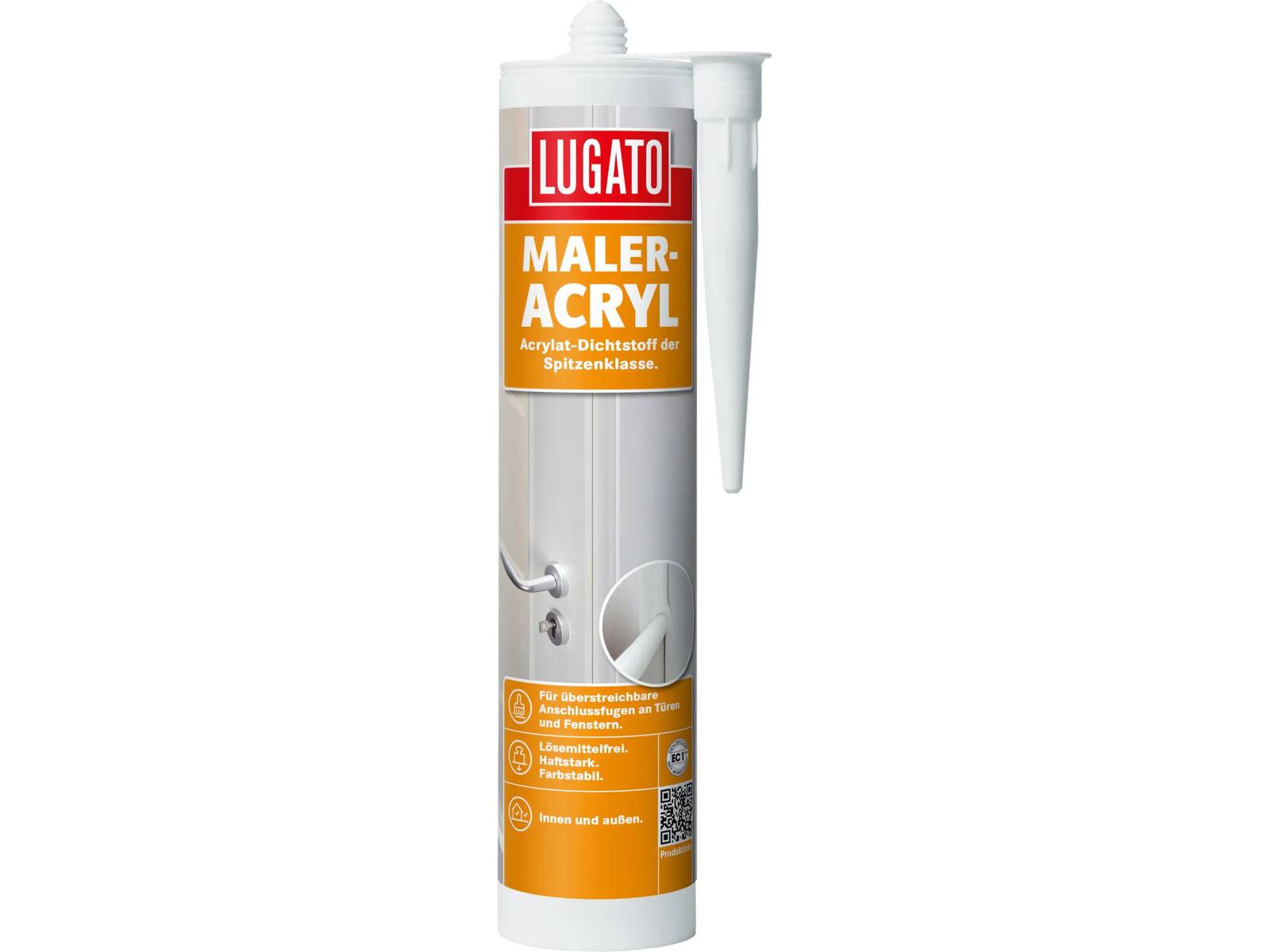 Lugato Dichtstoff » Maleracryl « 310 ml, überstreichbar nach 4-6 Std.