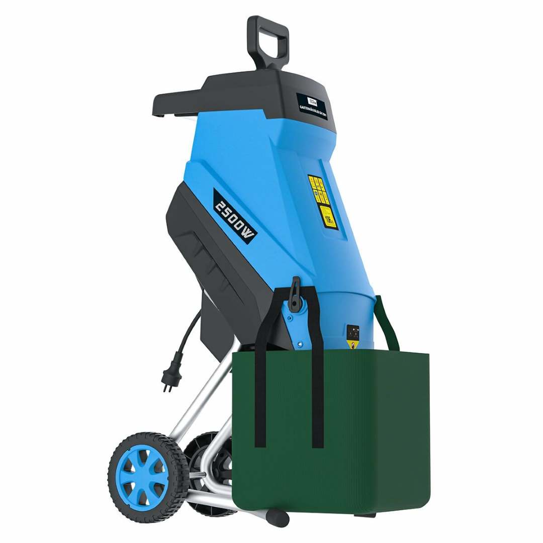 Güde Gartenhäcksler » GH 2501 « 2500 Watt, 45 L Fangbox, Spezialmesser