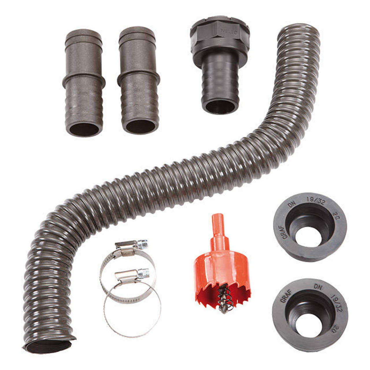 GRAF Verbindungsset Flex-Comfort » 220020 « inkl. Kronenborer - Braun