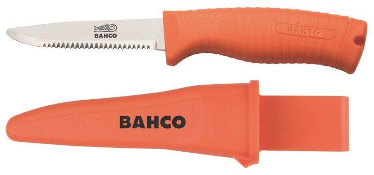 Bahco Survivalmesser » FLOAT 1446 « Fluoreszierend & salzbeständig