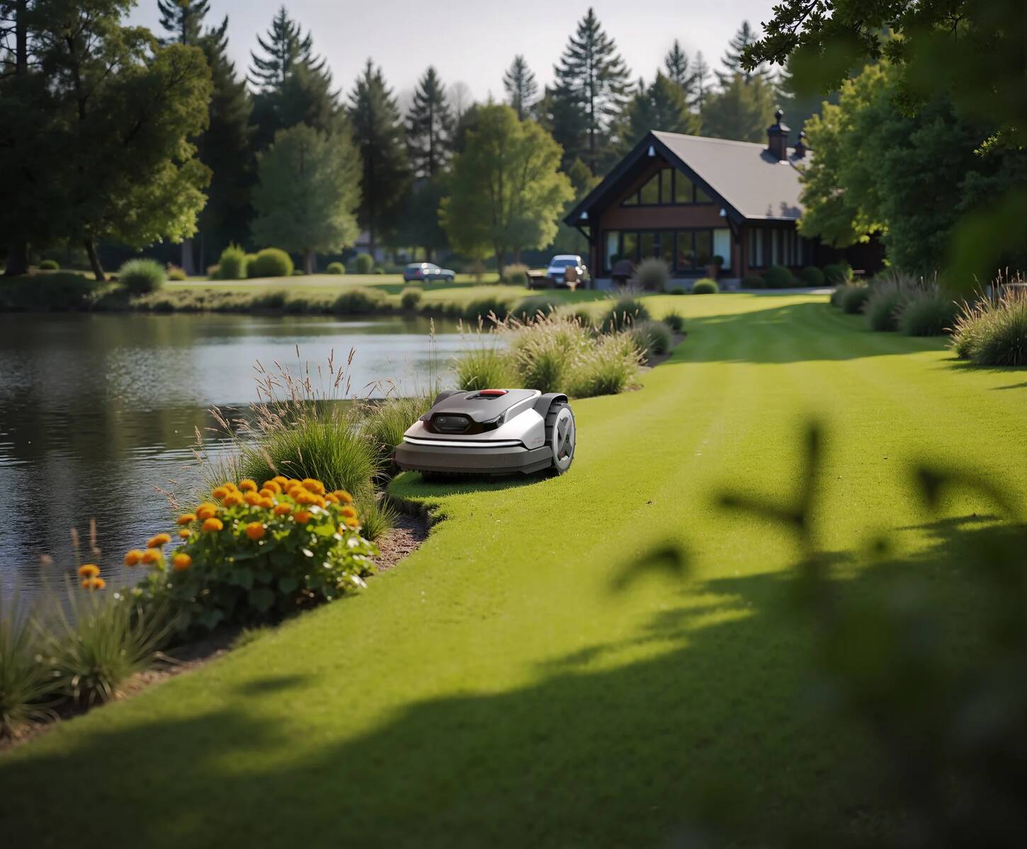 Roborock Mähroboter » RockMow S115 « RTK, KI-fähig, 6 Ah, 45% Steigung