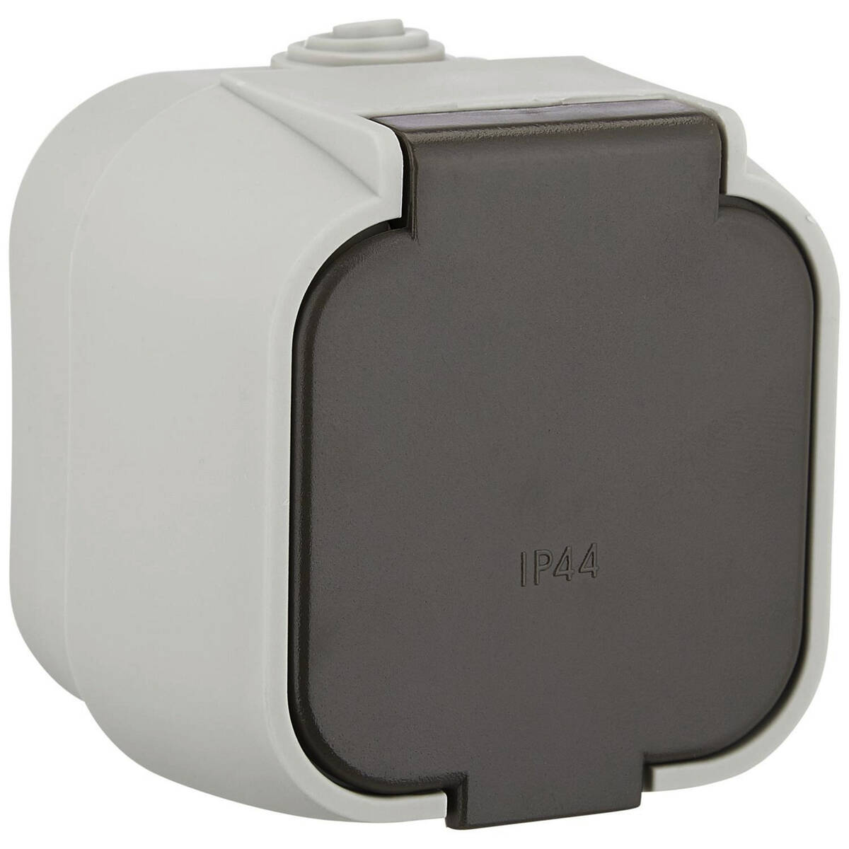 GO/ON Aufputz Steckdose » Grau « 230 V GO/ON Aufputz Steckdose » Grau « 230 V