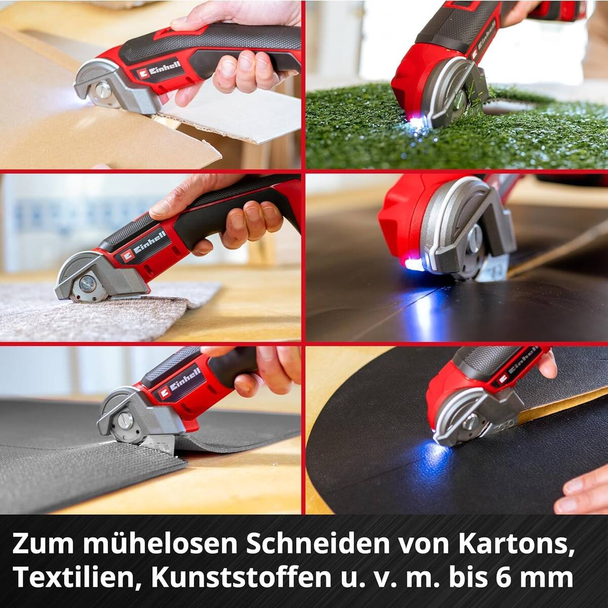 Einhell Akku-Universalschneider » TE-UC 18/6 Li-Solo « 44 mm Sägeblatt