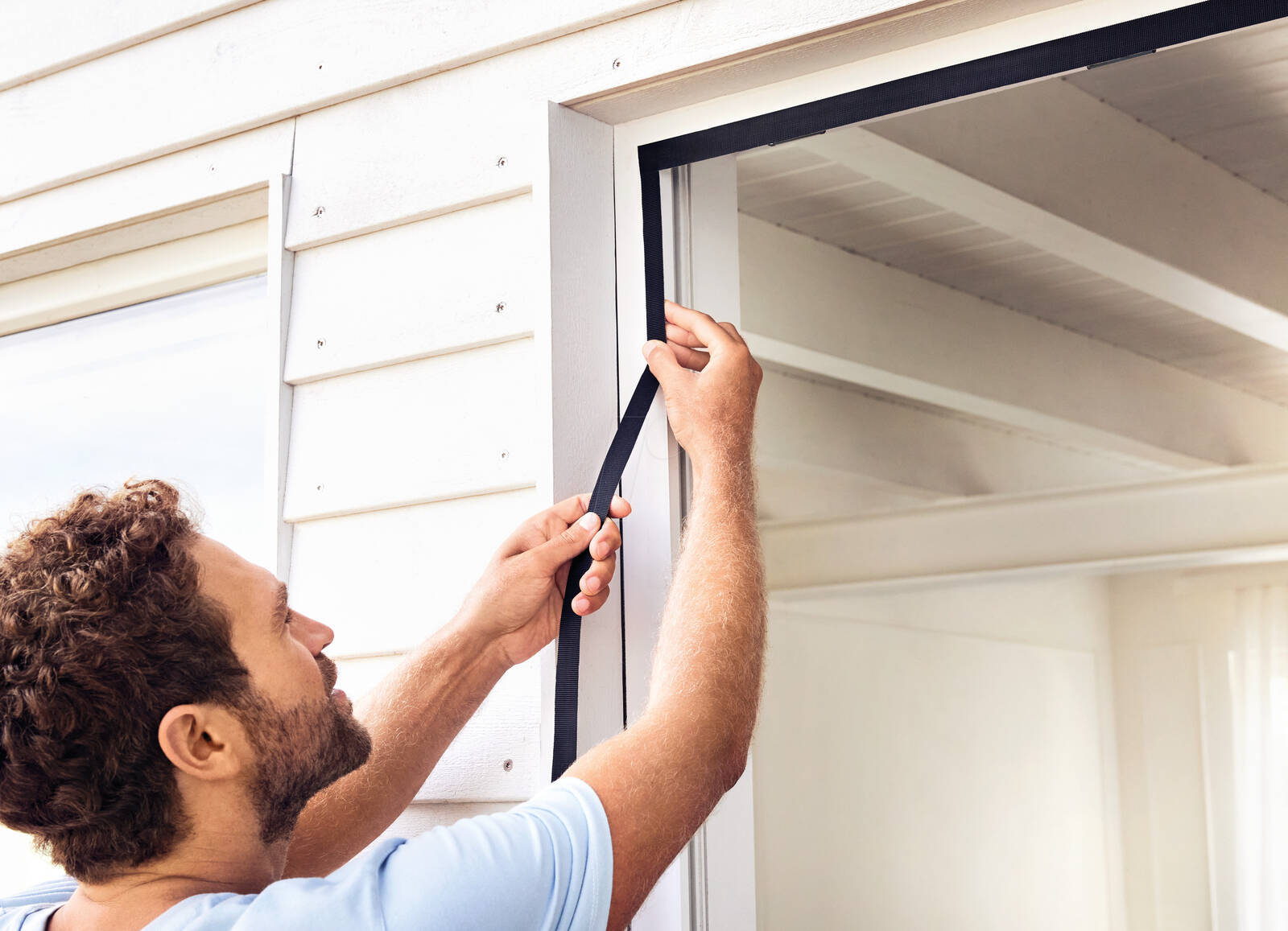 ♦ OUTLET ♦ Tesa Magnet-Vorhang » Insect Stop « Insektenschutz 1,00 x 2,20 m