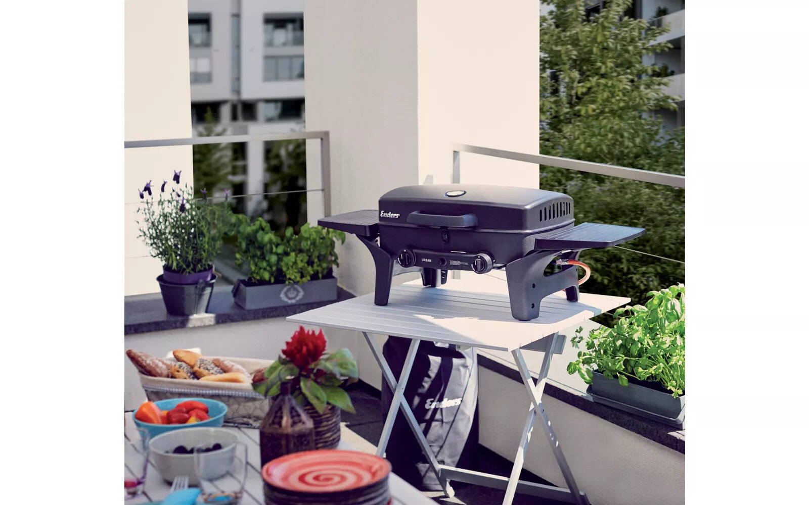 Enders Gasgrill » Urban « Gas- und Kartuschenbetrieb 4,4 kW