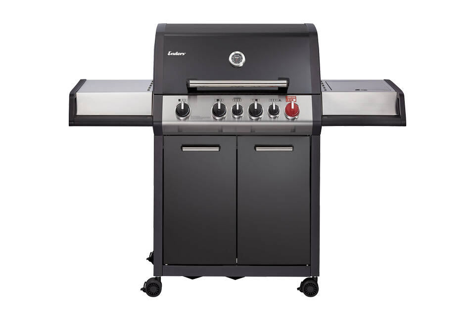 Enders Gasgrill » Monroe BLACK Pro 4 IK Turbo « 21,1 kW , TURBO ZONE™