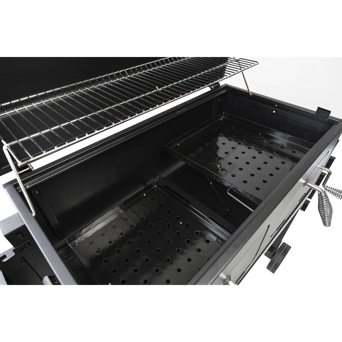 Mr. Gardener Holzkohlegrill » Ottawa XXL P « 80x42cm, Rost-in-Rost