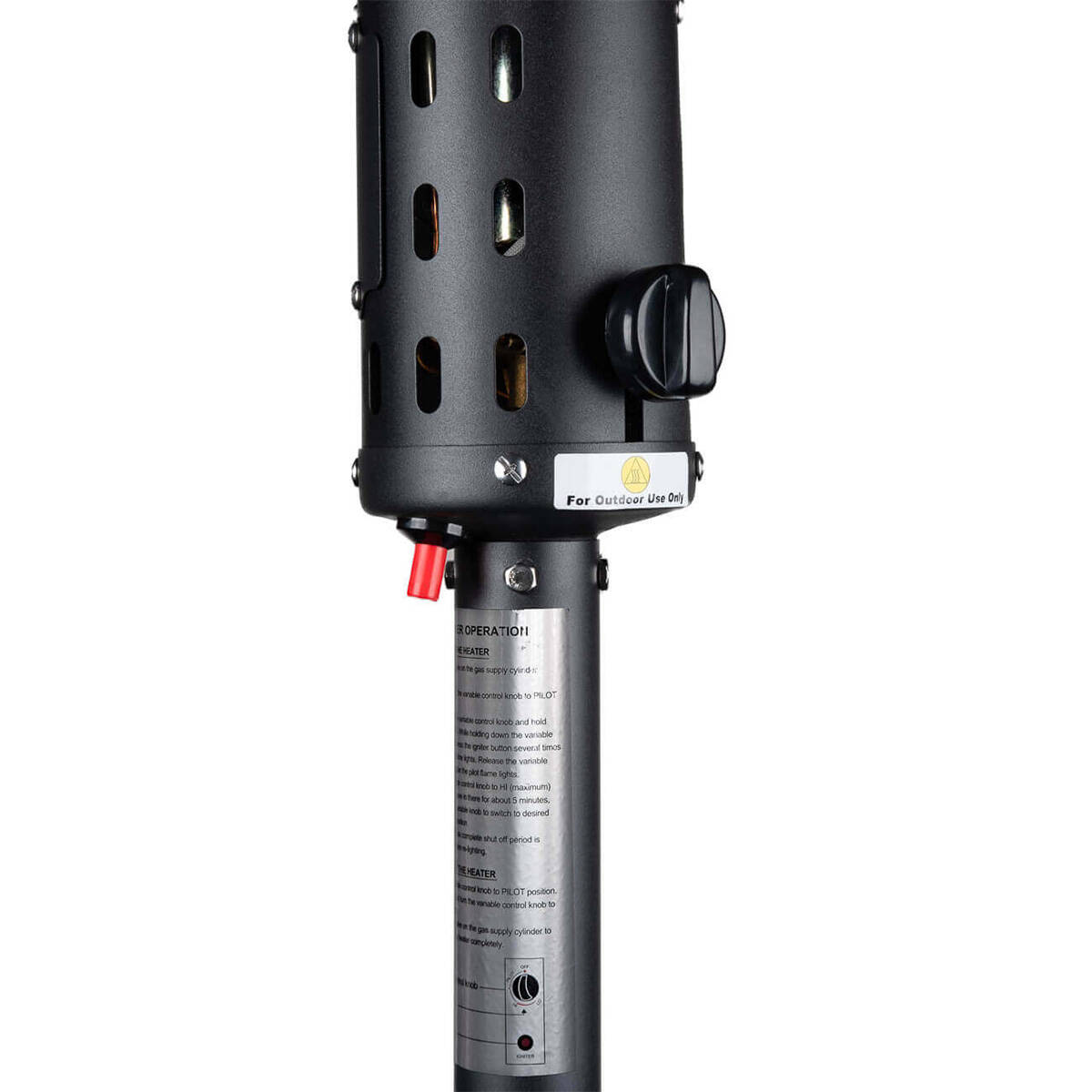 Eurom Gas-Terrassenheizer » THG 10000 « 10000 W, Piezo, Schwarz