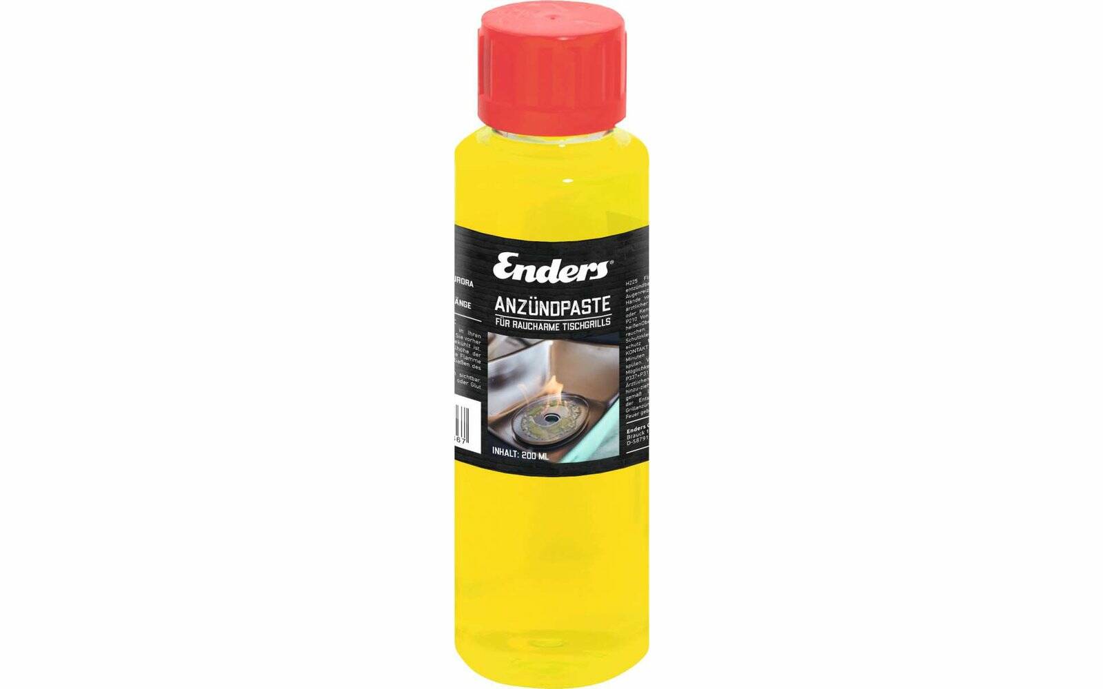 Enders Anzündpaste » für Tischgrills « 200 ml Flasche
