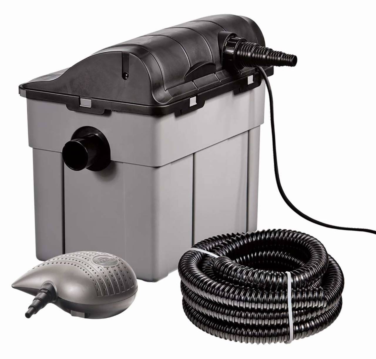 Mr. Gardener Durchlauffilterset WWF9950-00 aus dem Hause Heissner, inkl. Pumpe