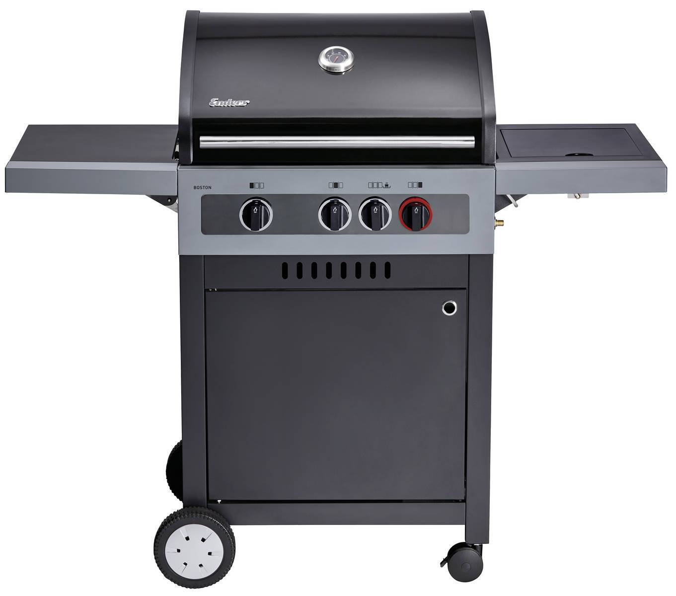 Enders Gasgrill »Boston 3K Turbo« Black - 13,65 kW - 3-Brenner