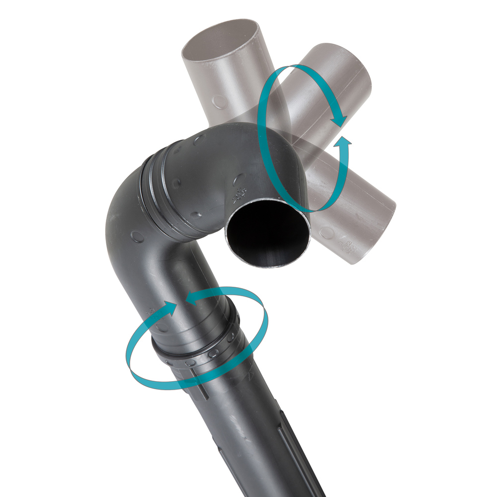 Makita Dachrinnen-Reinigungsset » 191B03-8 « 3,2 m Gesamtlänge