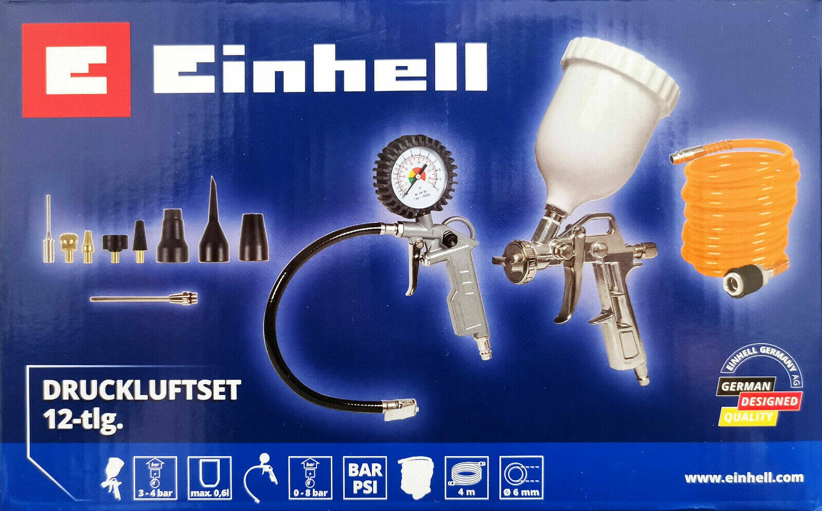 Einhell Bohrhammer » TC-RH 800 E « Pneumatisches Schlagwerk - 800 Watt
