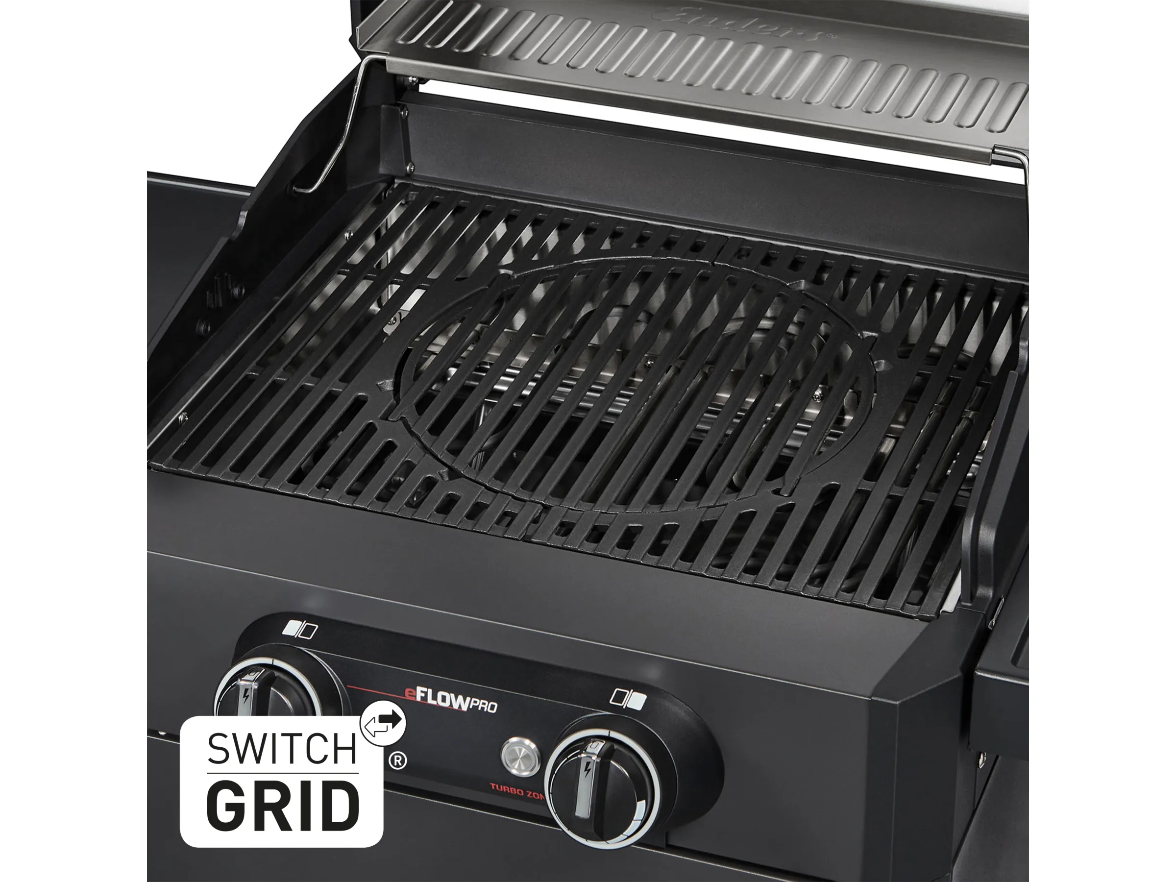 Enders Elektrogrill » eFlow Pro 2 Turbo Shadow « 3 kW, SWITCH GRID