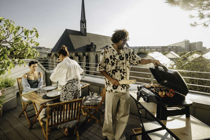 Enders Elektrogrill » eURBAN 2 « 2,2 kW, Seitenablagen abnehmbar