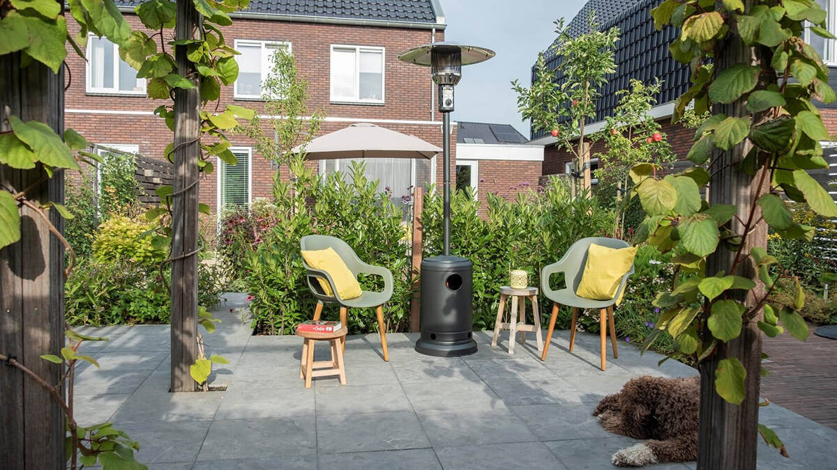 Eurom Gas-Terrassenheizer » THG 10000 « 10000 W, Piezo, Schwarz