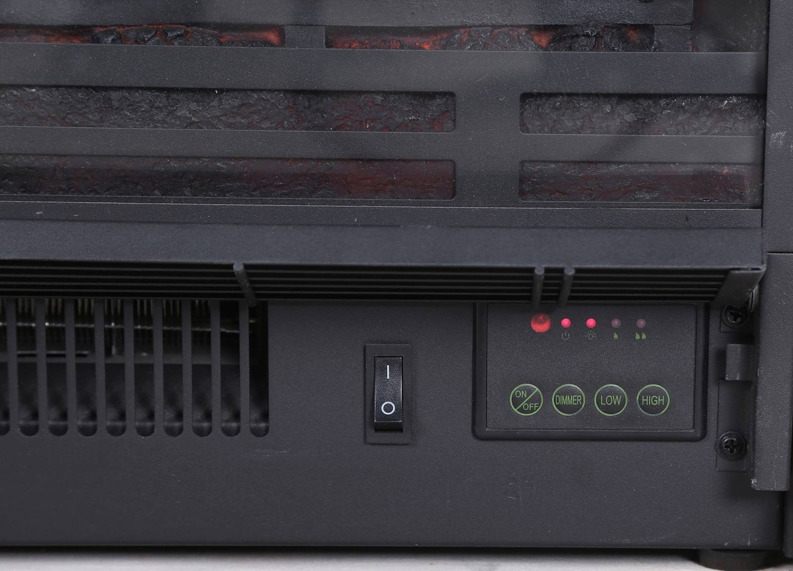 El Fuego® Elektrokamin » Italia « Vintage Deko-Kamin, cremeweiß