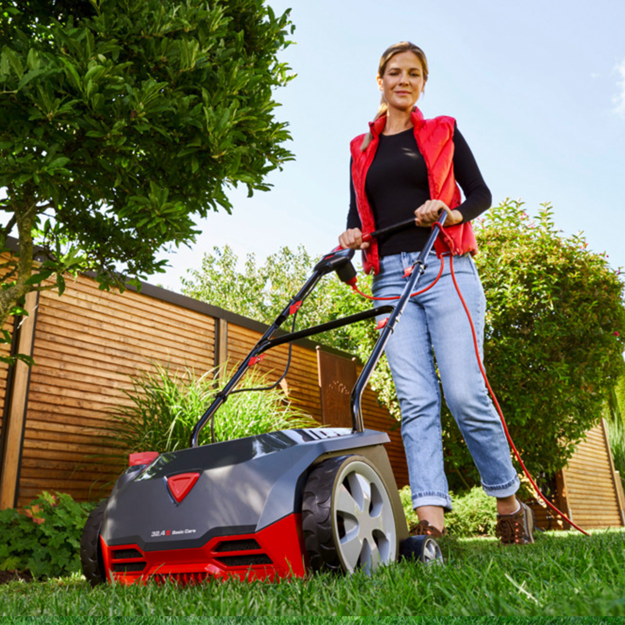 AL-KO Elektro-Vertikutierer » 32.4 Basic Care « 400 m², 50 L Fangbox