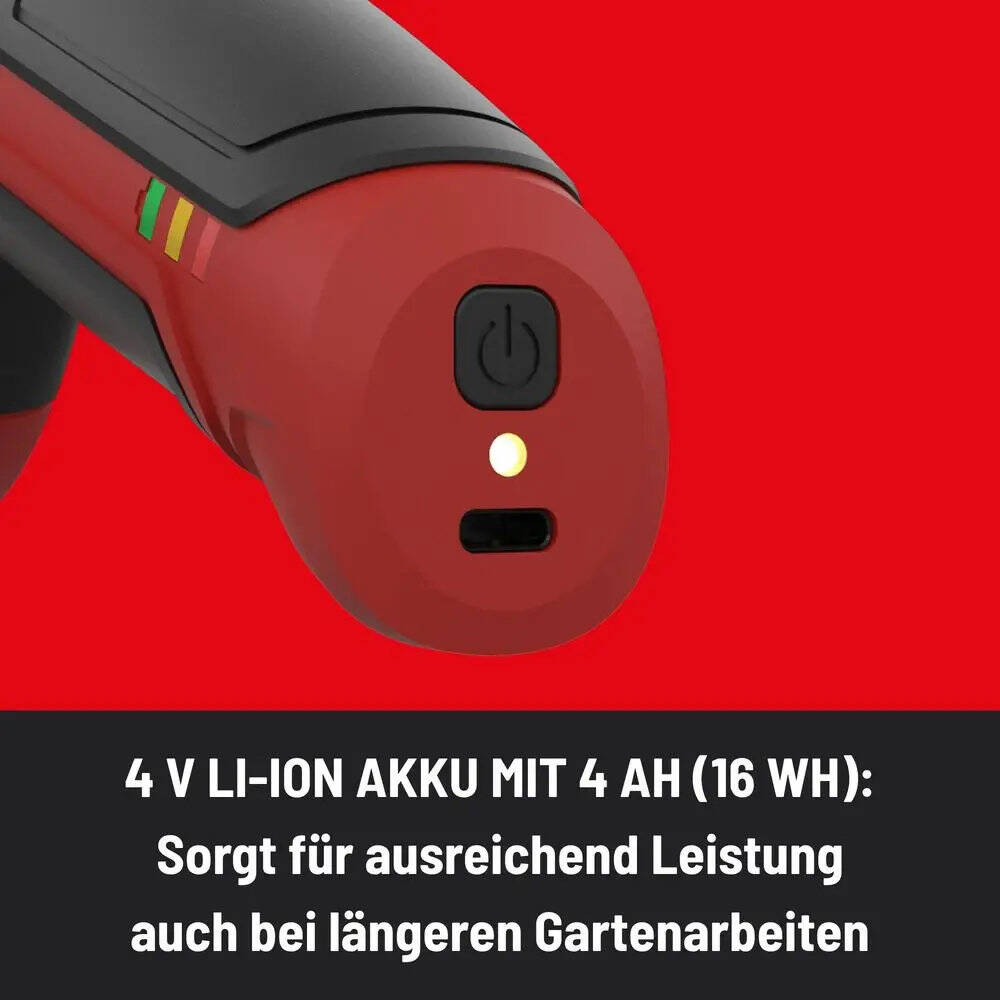 Güde Akku-Astschere » GAS 4.0V-4.0 Li-Ion « 14 mm Schnittstärke