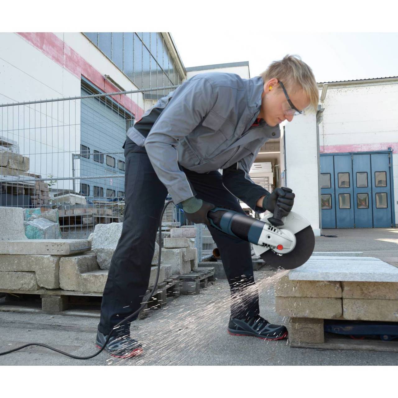 Kraftronic Winkelschleifer KT-WS 2000, 2.000W, 230 mm, Trennschleifer, Schleifer