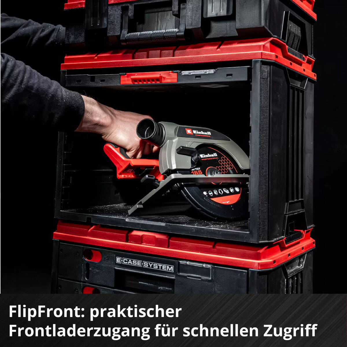 Einhell Systemkoffer » E-Case FlipFront « 44 x 33 x 34 cm