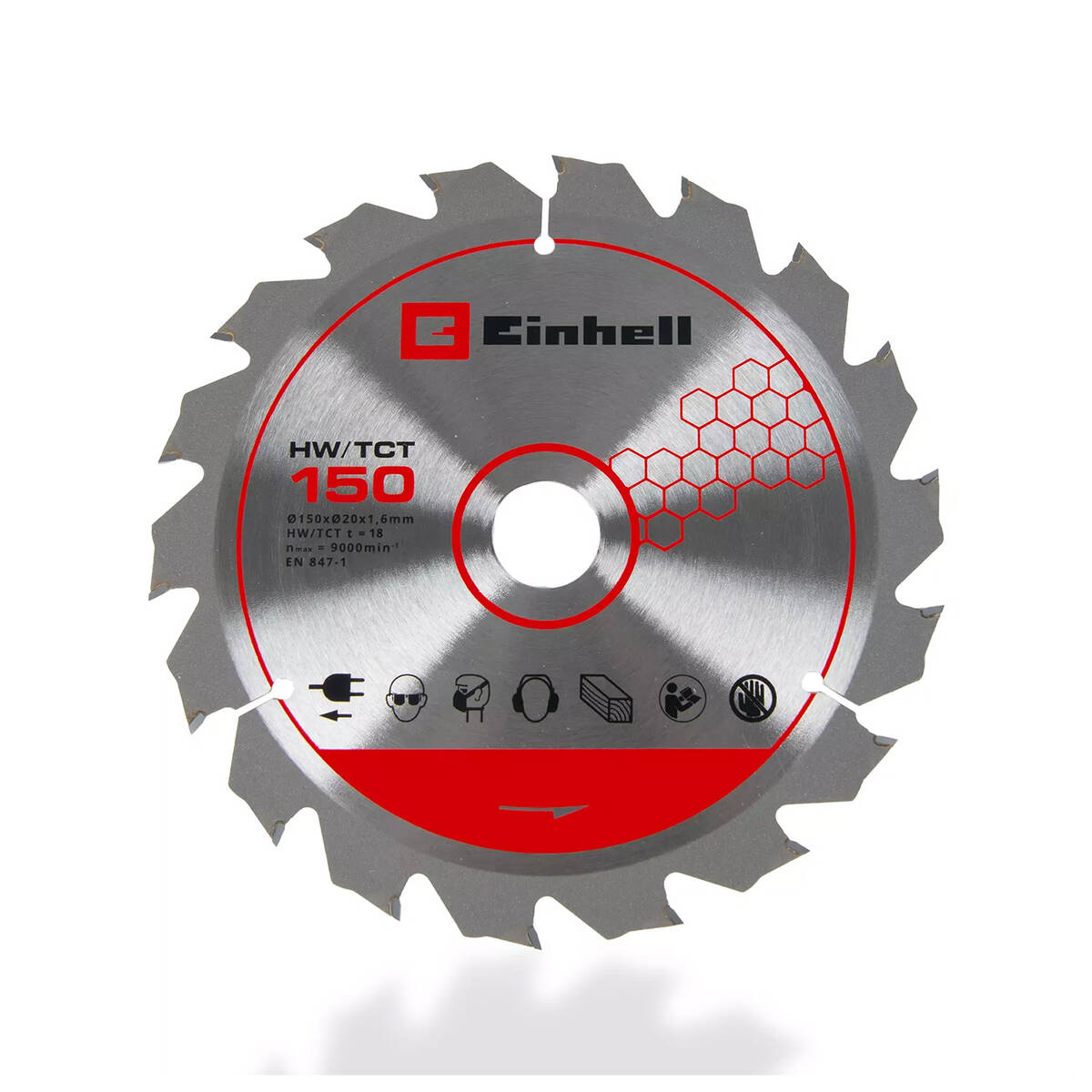 Einhell Kreissägeblatt » 4502075 « Ø 150 x 20 x 1,6 mm, 18 Z