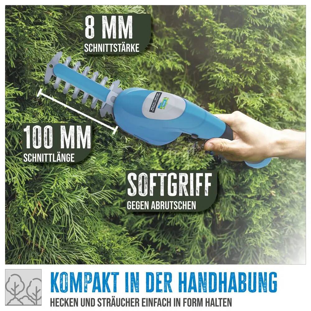Güde Akku-Gartenpflege-Set » GPS 3,6V-1,5 LI-ION « 2 Aufsätze