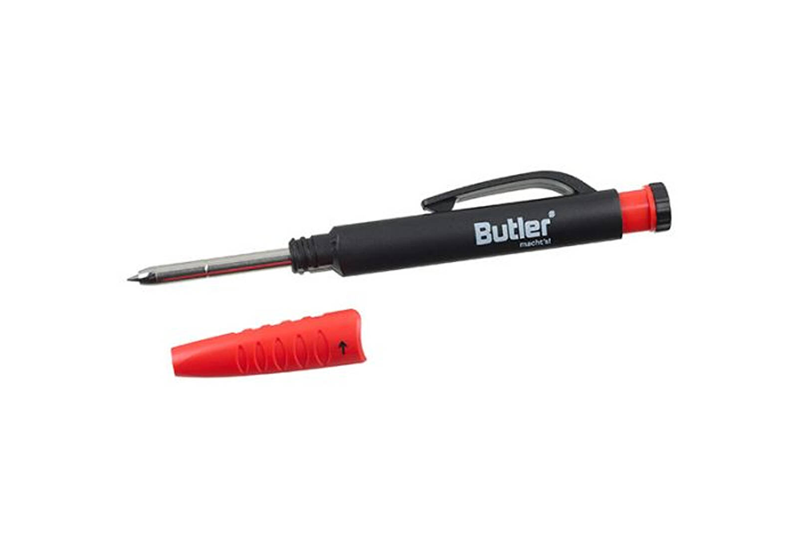 Butler » Tieflochmarker Duo « mit integriertem Minen-Spitzer