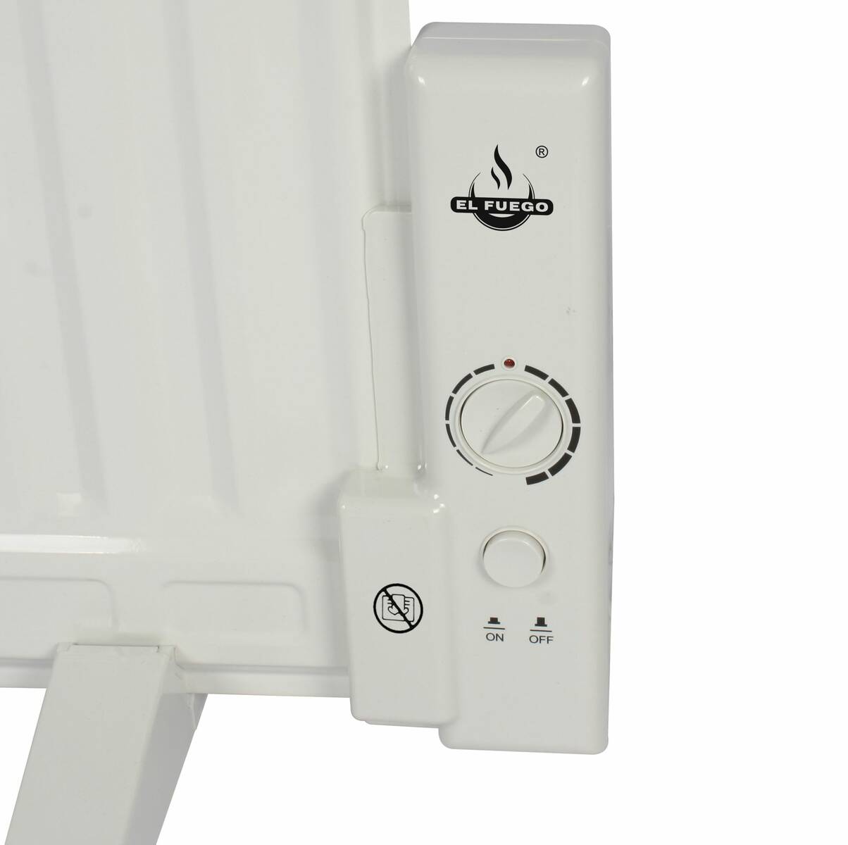 El Fuego Öl-Panelheizer » AY4963 « 800W - Kipp- und Überhitzungsschutz