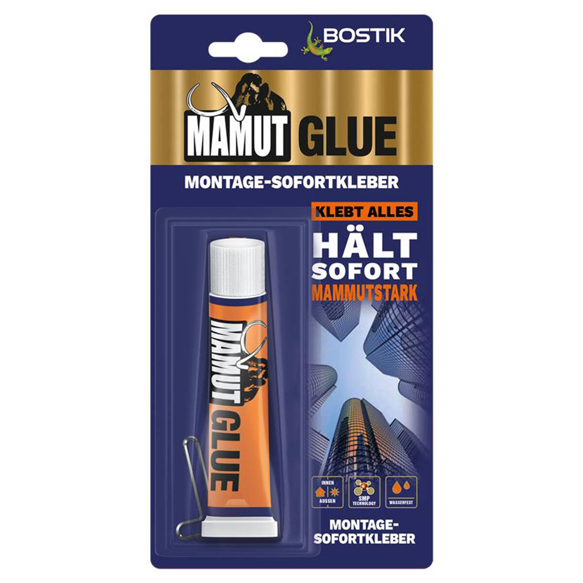 Bostik Montage-Sofortkleber » Mamut Glue « 38 g, wasserfest