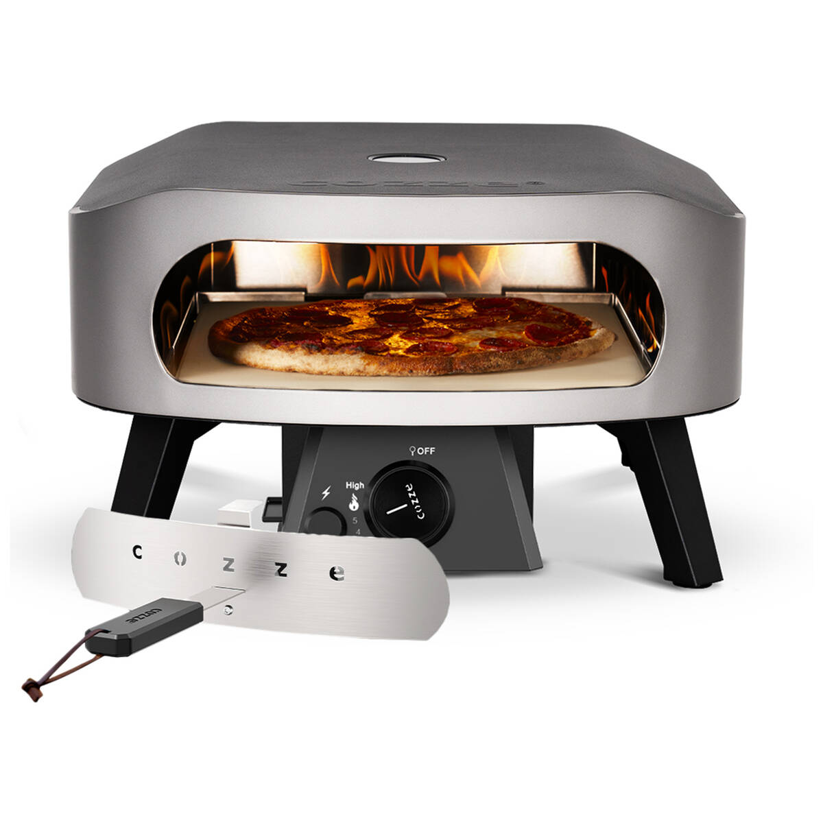 Cozze Gas Pizzaofen » 13" Classic « bis 550 Grad, inkl. Hitzeschild