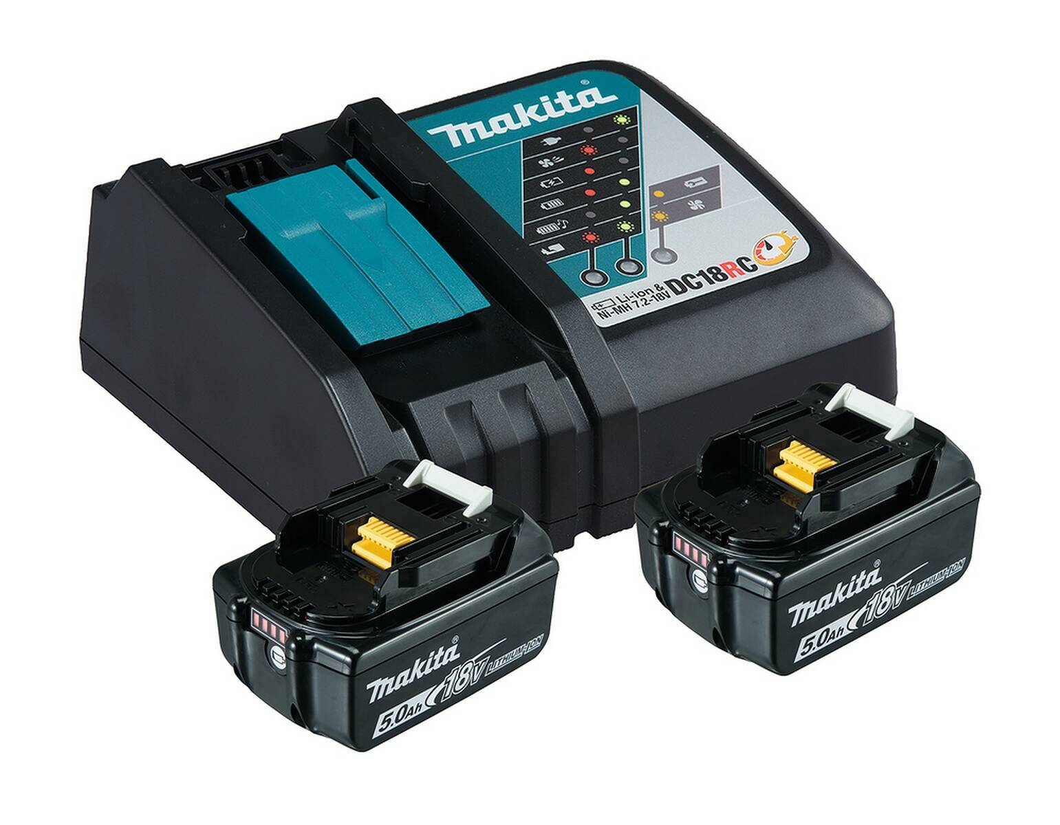 Makita Power Source-Kit 18 Volt » 197570-9 « 2x 5,0 Ah