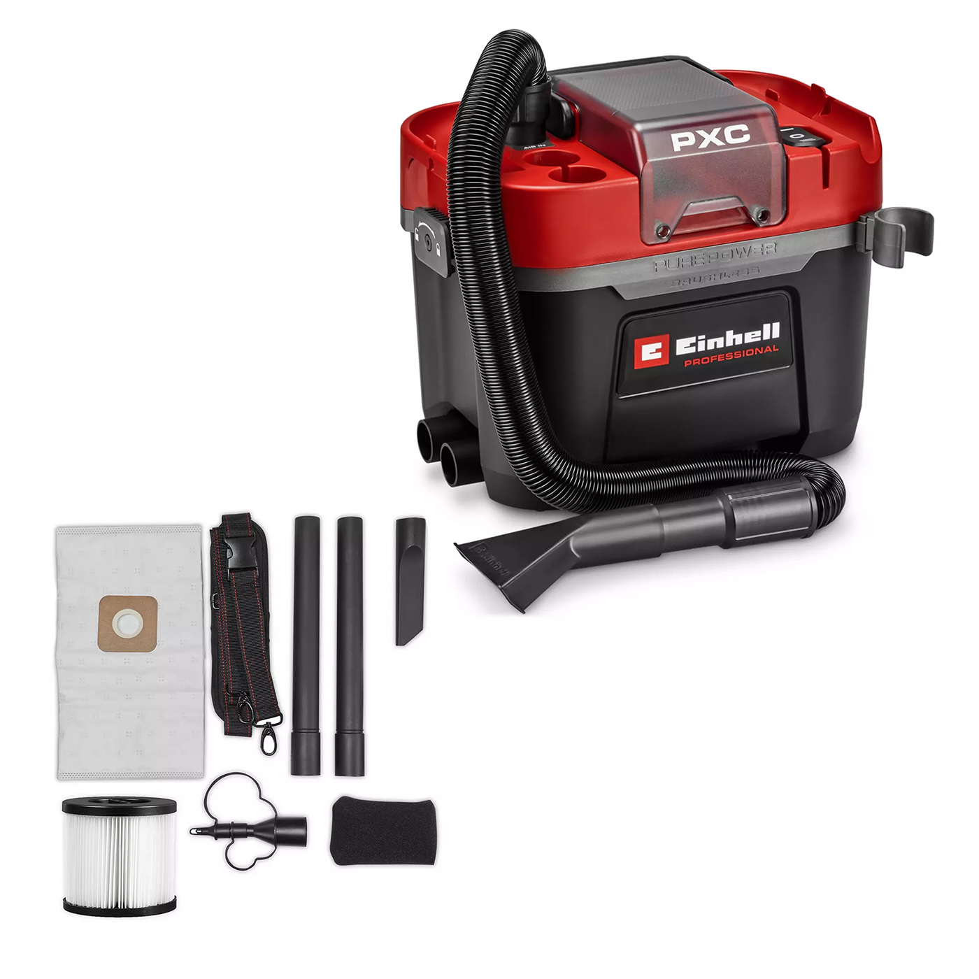 Einhell Akku-Nass-Trockensauger » TP-VC 18/10 Li BL L-Solo « 180 mbar