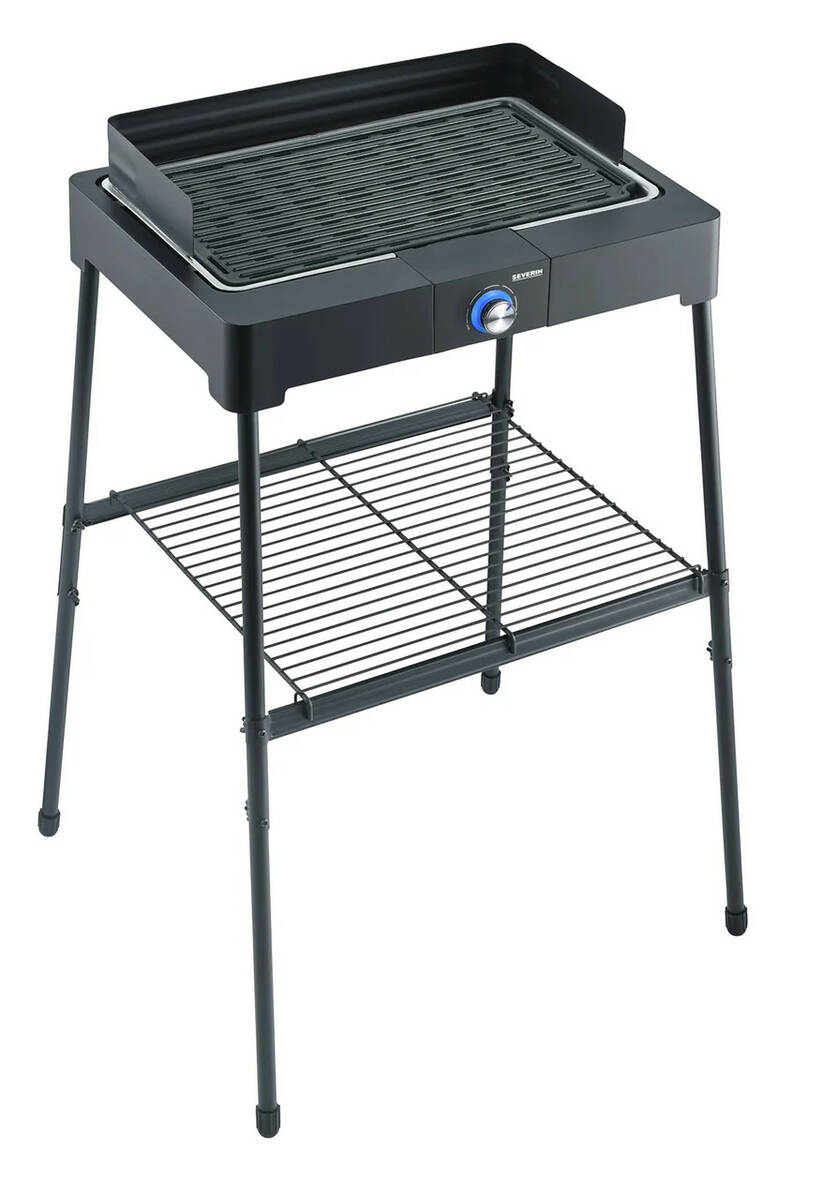Severin Elektrogrill » PG 8566 « 2200W Stand u.Tischgrill, 44,5 x 26cm