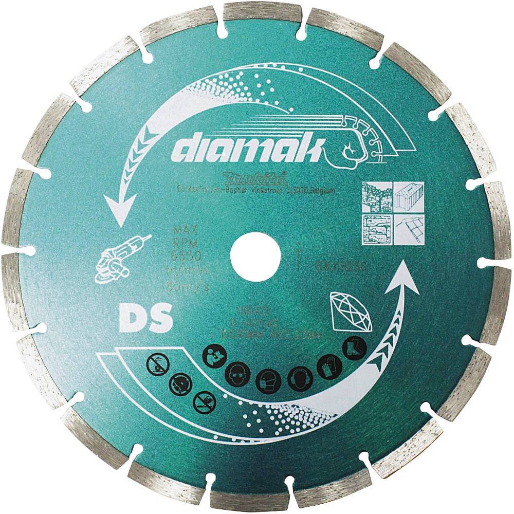 Makita Diamanttrennscheibe » D-61145 « 230 mm (9) x22.23mm (7/8)