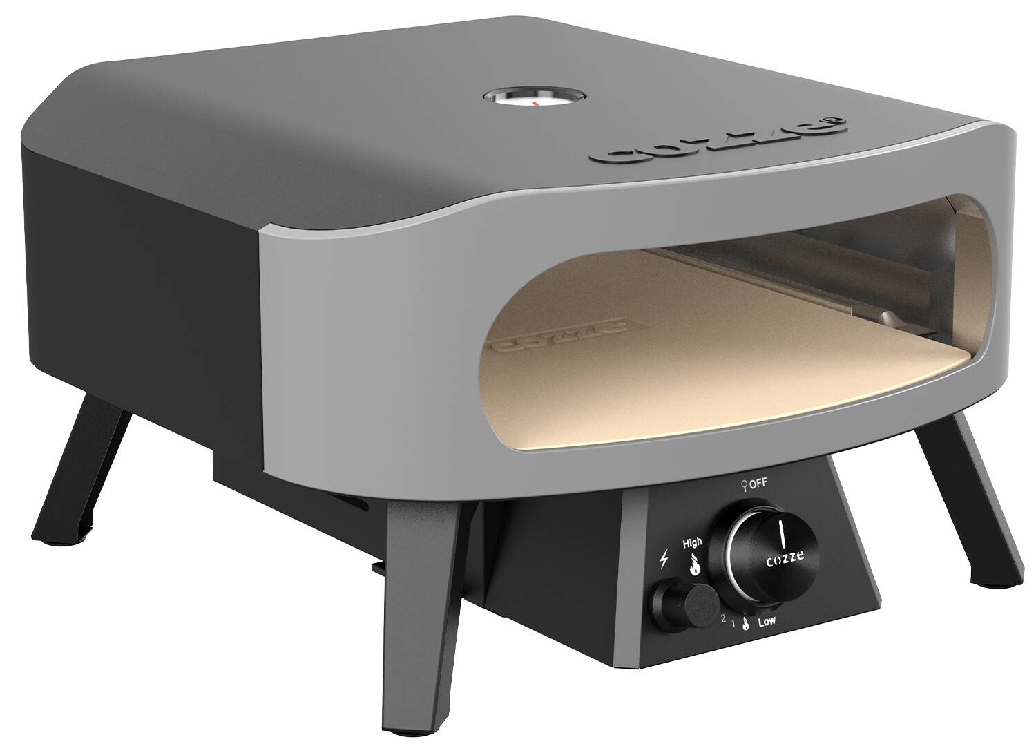 Cozze Gas Pizzaofen » 13" Classic « bis 550 Grad, inkl. Hitzeschild