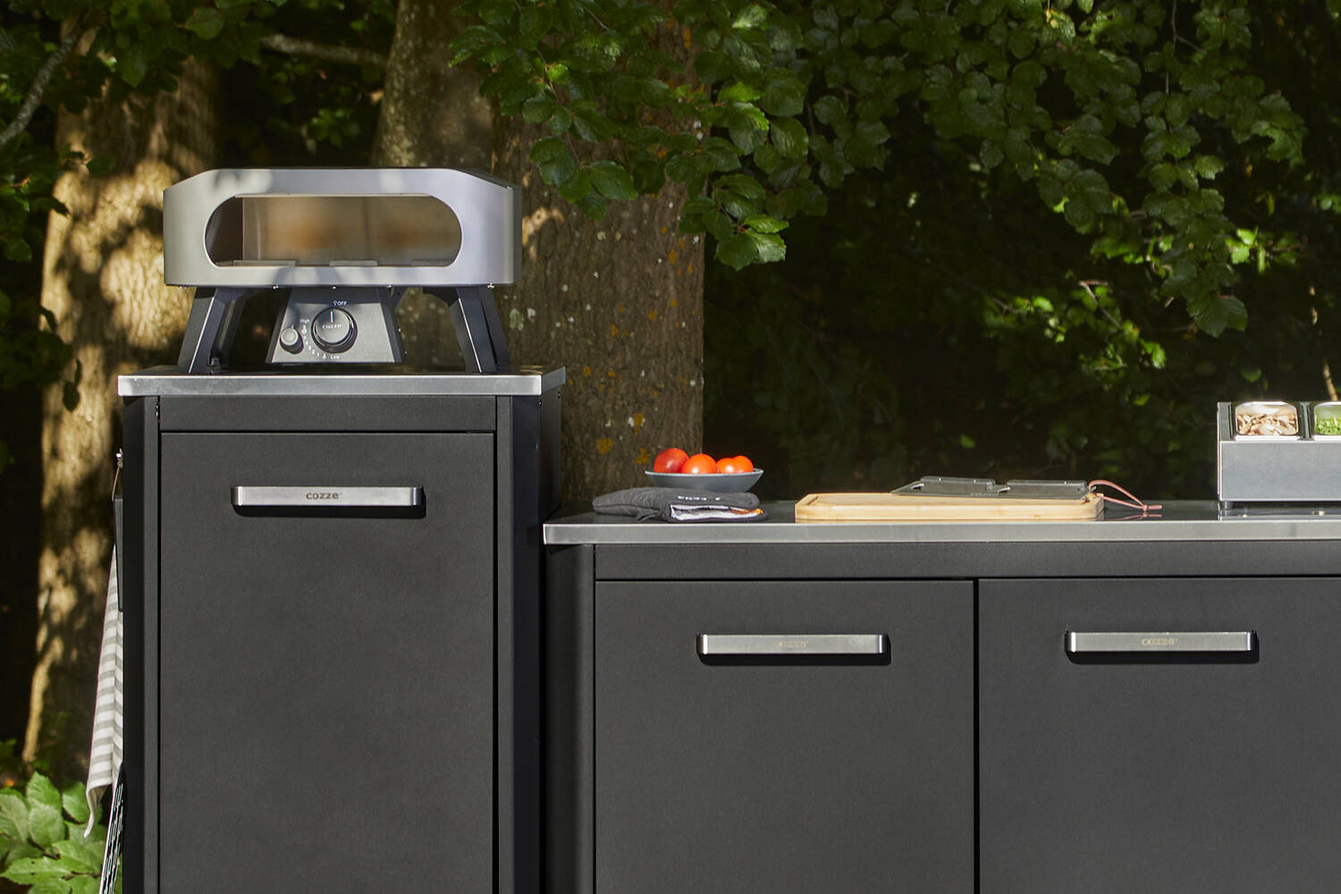 Cozze Gas Pizzaofen » 13" Classic « bis 550 Grad, inkl. Hitzeschild