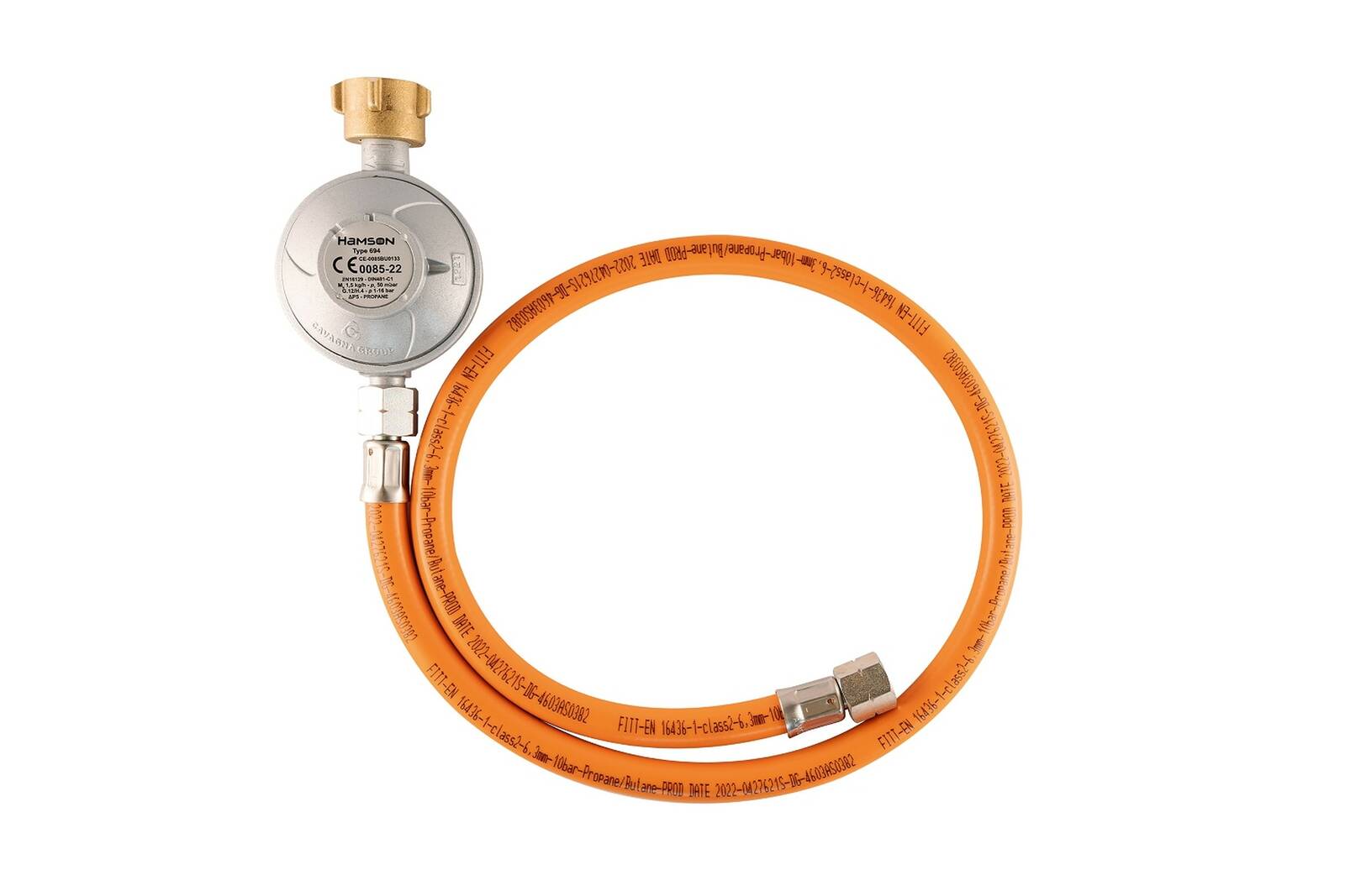 Hamson Grillzubehör » Druckminderer 50 mbar «  Gastrobetrieb