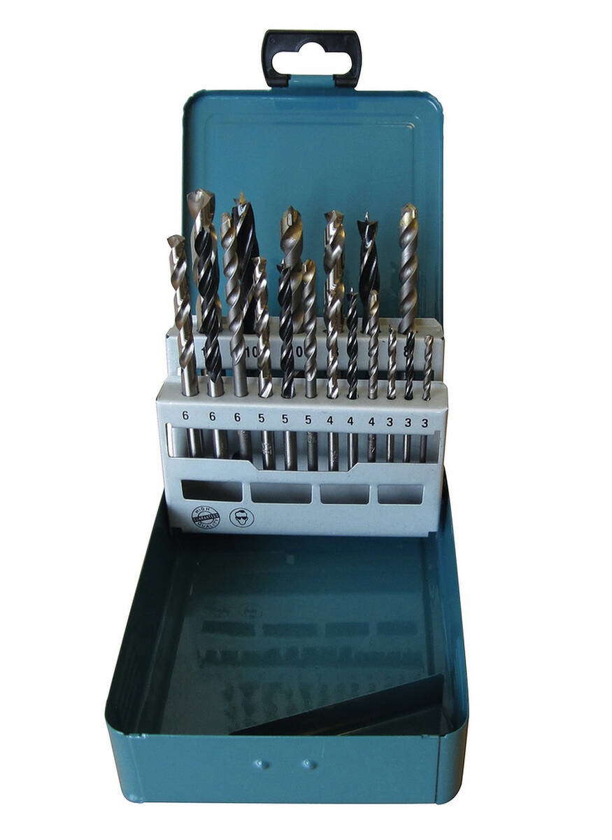 Makita Zubehör Bohrer-Set » D-46202 « 18-teilig