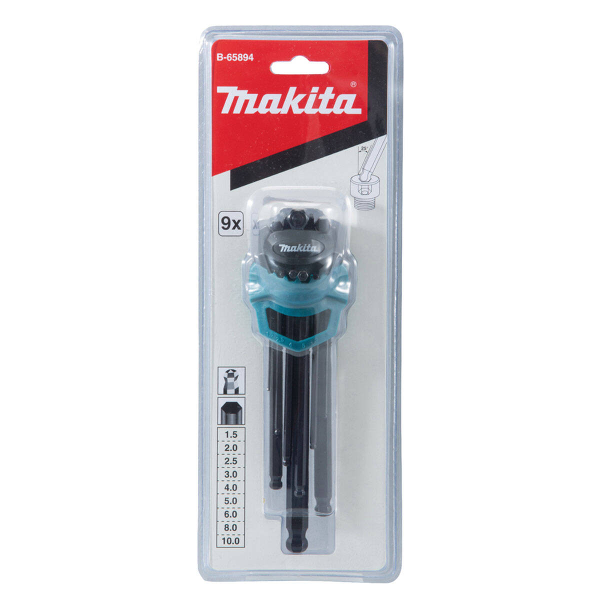 Makita Innensechskantschlüssel-Set » B-65894 « 9-tlg.
