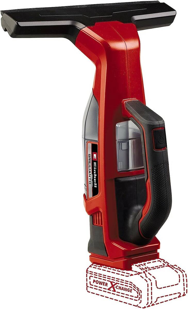 Einhell Akku-Fenstersauger » BRILLIANTO « 18V Power X-Change Sologerät Einhell Akku-Fenstersauger » BRILLIANTO « 18V Power X-Change Sologerät
