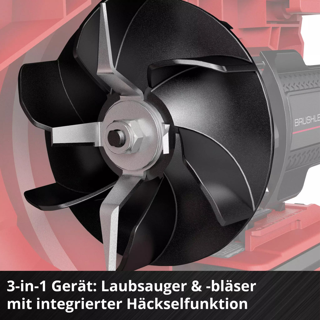 Einhell Akku-Laubsauger » VENTURRO 18/210 « inkl. Akku und Ladegerät