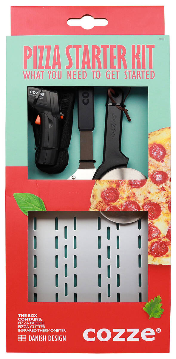 Cozze Pizza Starter Kit » 90380 « Paddel, Pizzaschneider, Thermometer