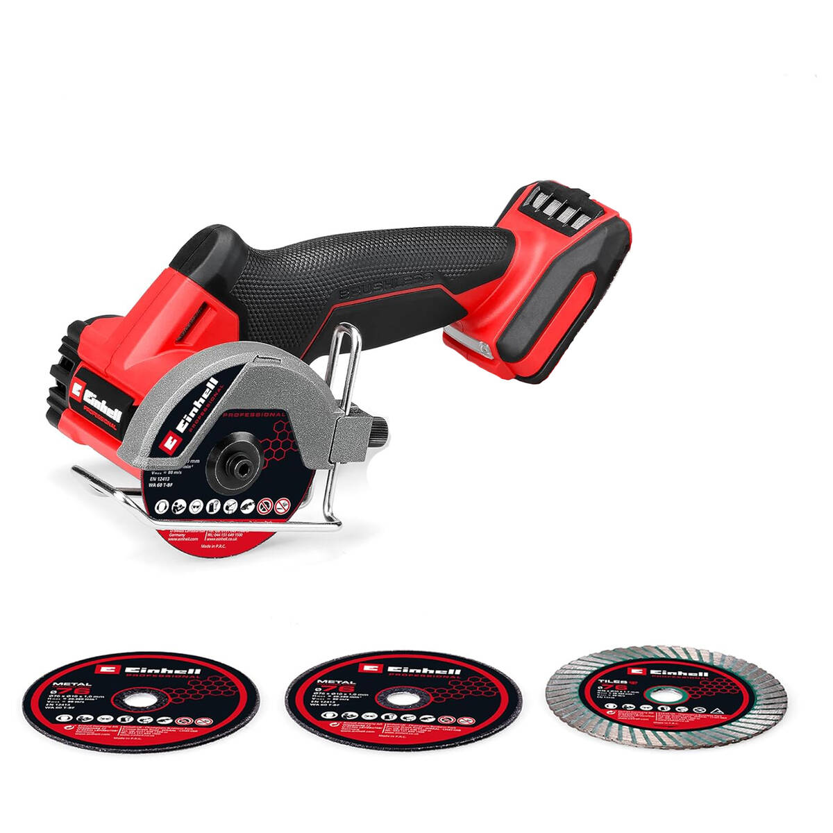 Einhell Akku-Trennschleifer » TP-CO 18/76-C Li BL-Solo « Professional