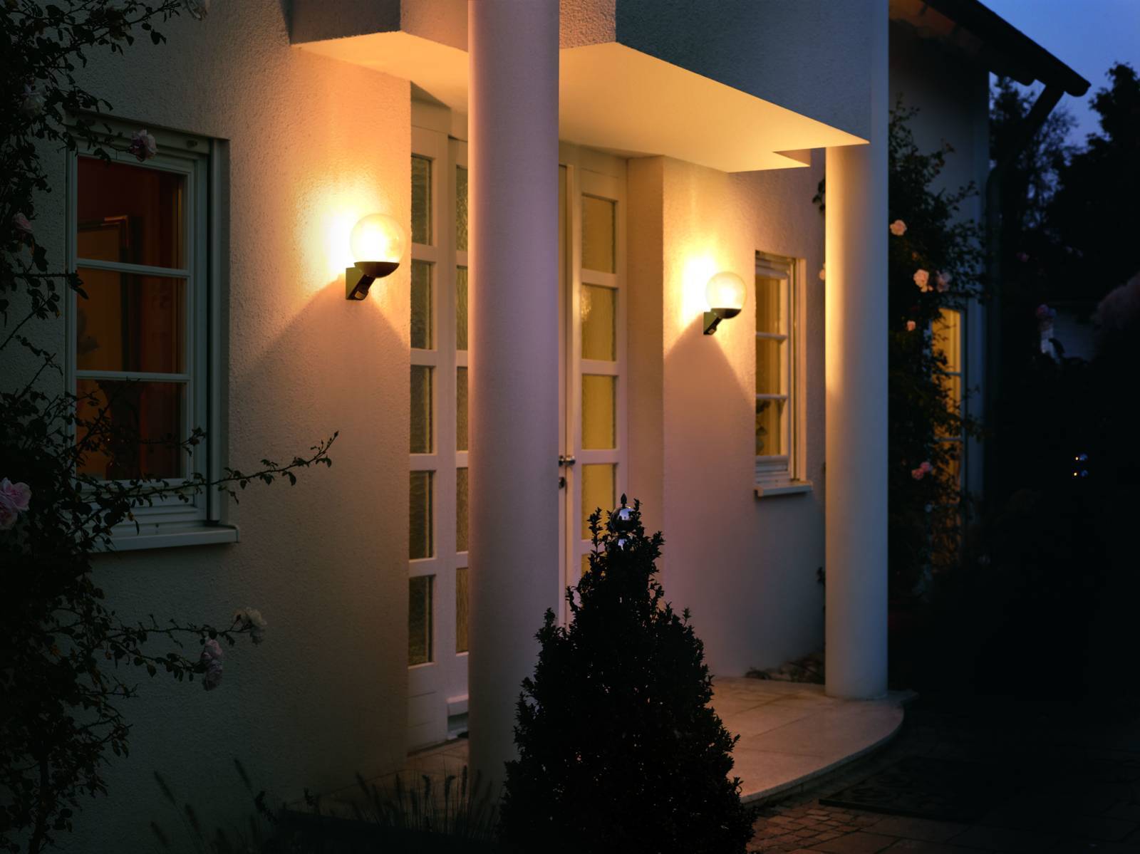 Steinel Außenleuchte L585 S Anthrazit, Bewegungsmelder, Leuchte