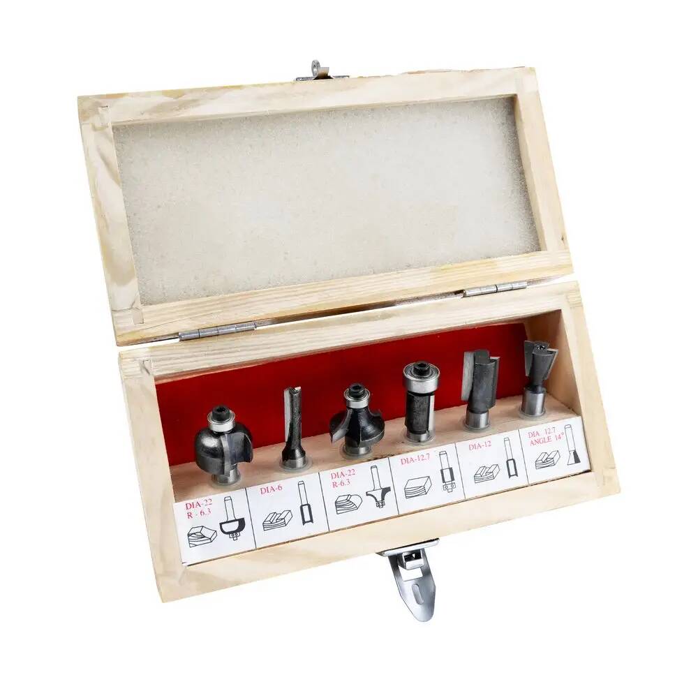 Güde Zubehör » Oberfräser-Satz 6-tlg. « Q9-Serie, für zB. Art. OF1200E Güde Zubehör » Oberfräser-Satz 6-tlg. « Q9-Serie, für zB. Art. OF1200E